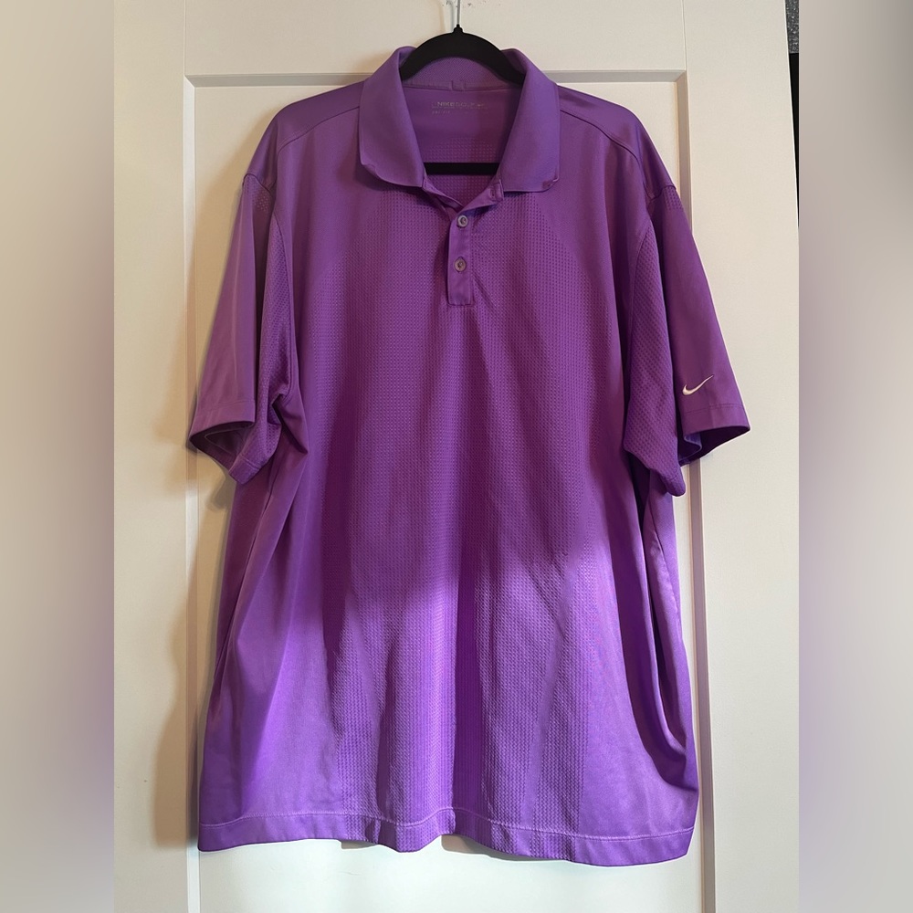 Nike Purple Polo Shirt